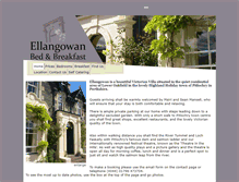 Tablet Screenshot of ellangowanhouse.co.uk